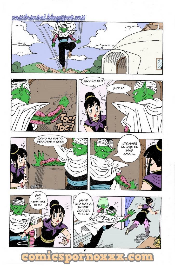 Piccolo y Goku se Follan a Milk - 8 - Comics Porno - Hentai Manga - Cartoon XXX