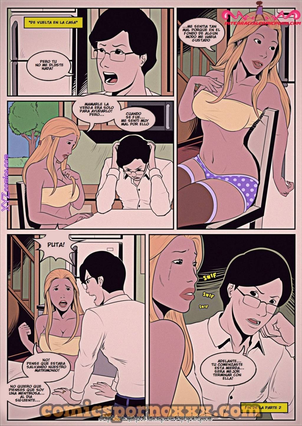 Whore Wife (Esposa Infiel Follada por Negro Pijon) - 15 - Comics Porno - Hentai Manga - Cartoon XXX