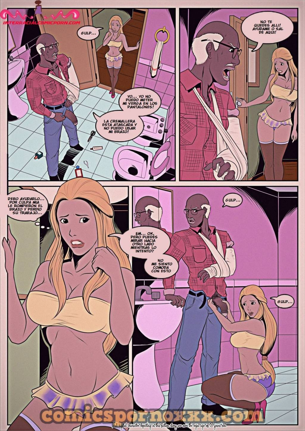 Whore Wife (Esposa Infiel Follada por Negro Pijon) - 7 - Comics Porno - Hentai Manga - Cartoon XXX