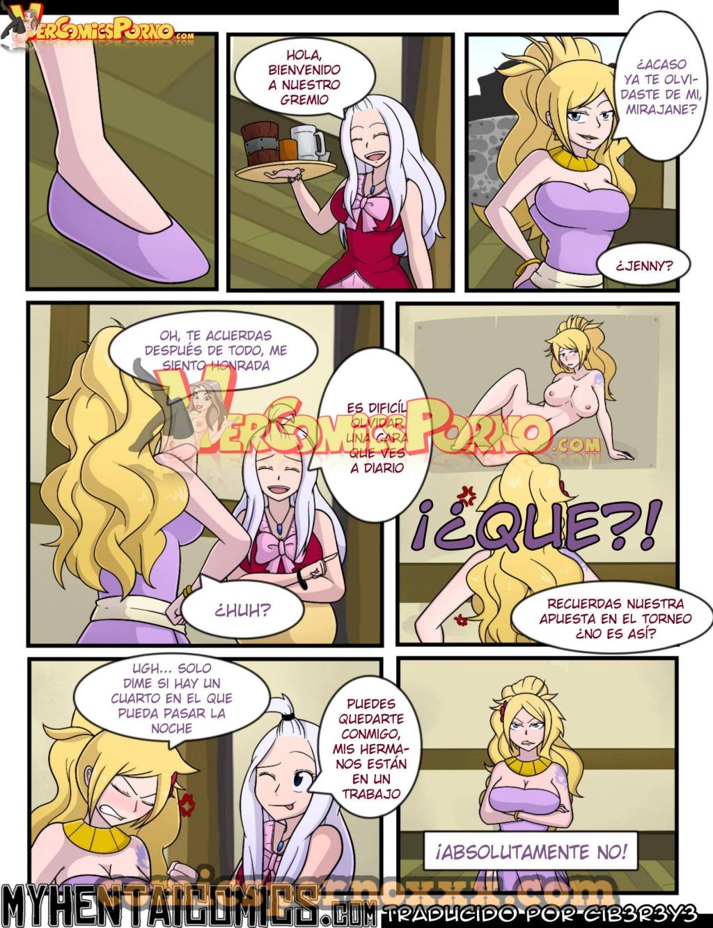 Fairy Tail Guild Matters (Mirajane Strauss vs. Jenny Realight) - 2 - Comics Porno - Hentai Manga - Cartoon XXX