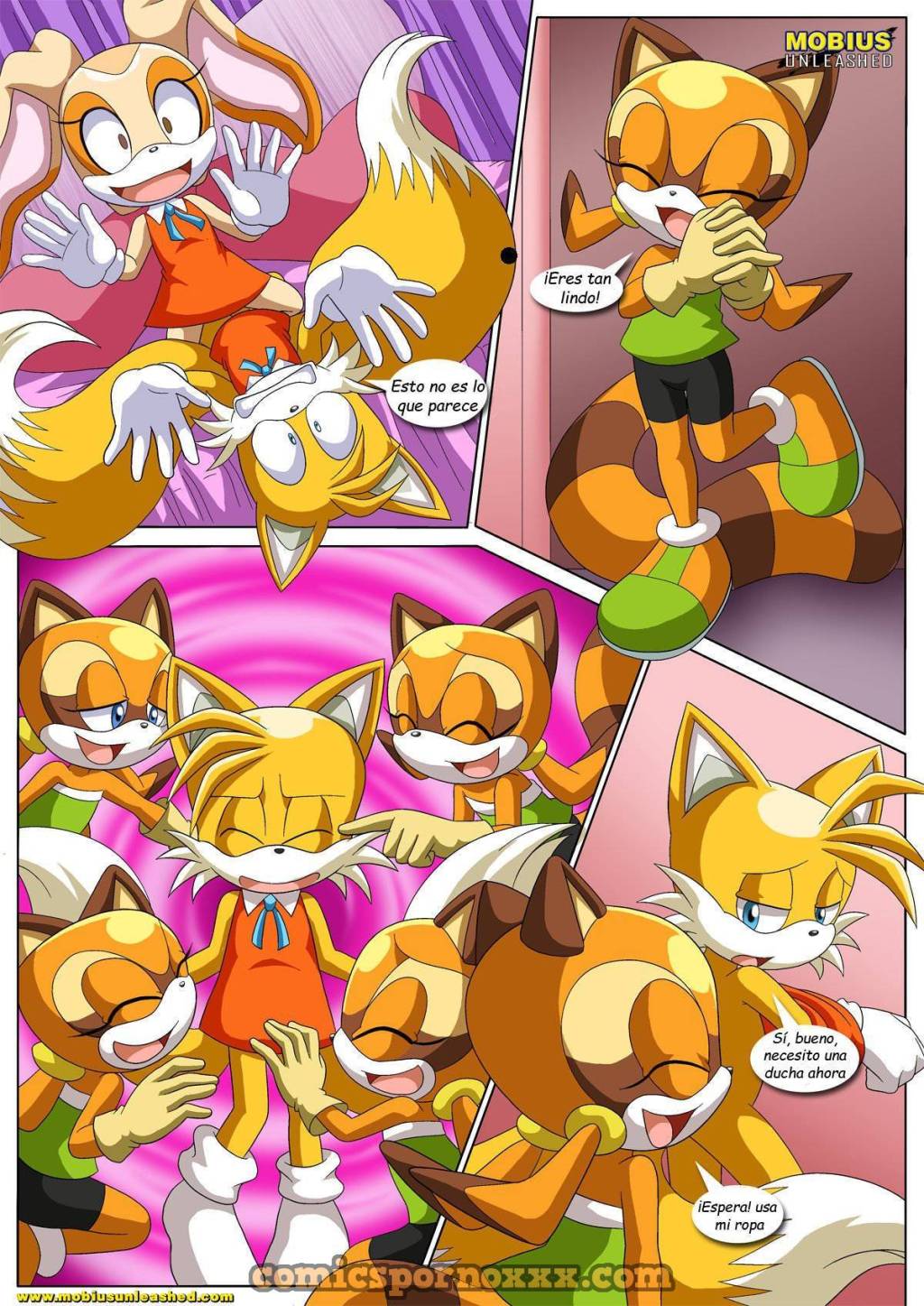 Tails & Cream (Colas y Crema Sonic) - 4 - Comics Porno - Hentai Manga - Cartoon XXX