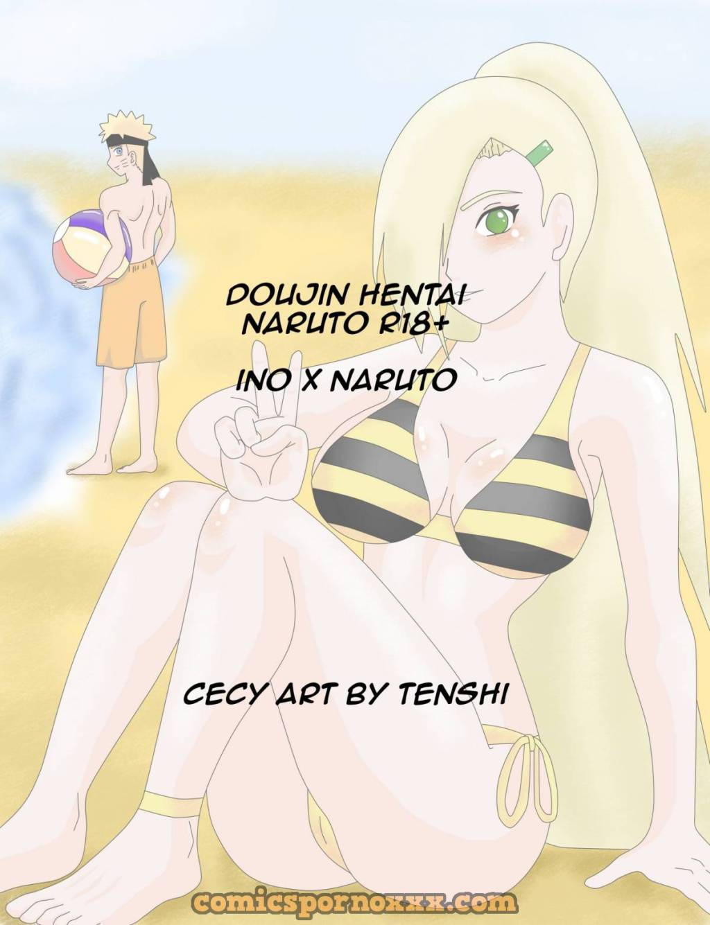 Naruto x INO (Diversión en la Playa) - 2 - Comics Porno - Hentai Manga - Cartoon XXX