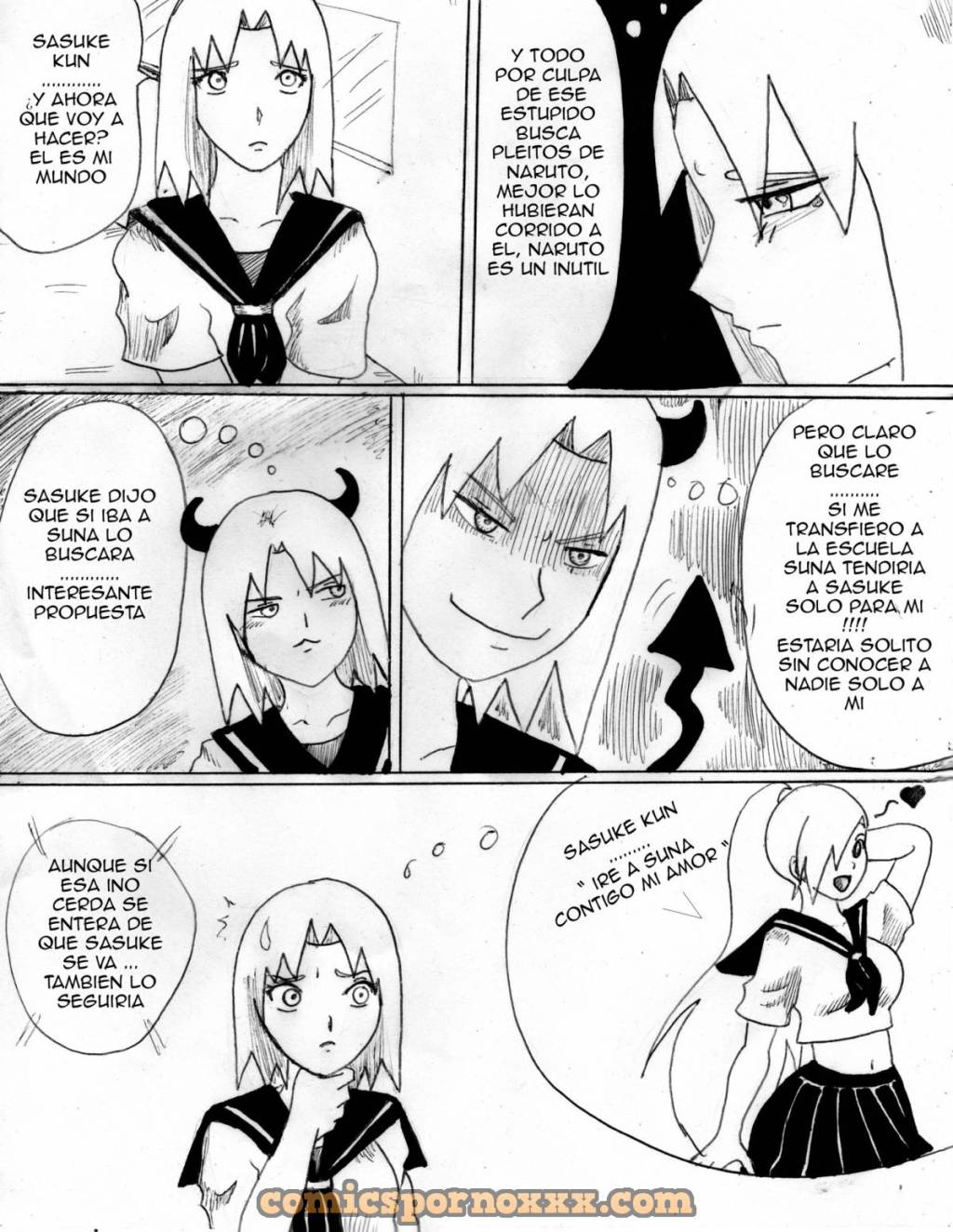 Naruto x INO (Diversión en la Playa) - 8 - Comics Porno - Hentai Manga - Cartoon XXX