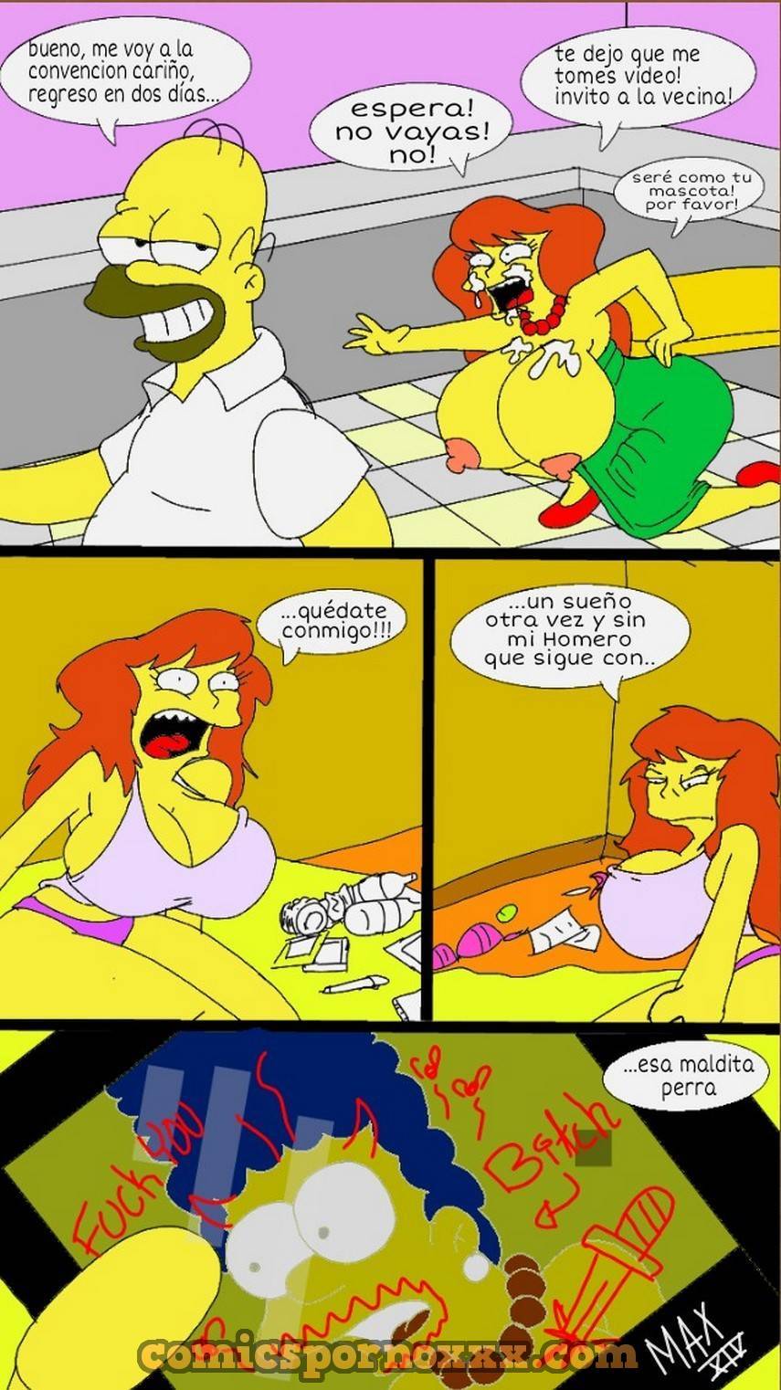 Homero y su Nueva Esposa Mindy Simmons Follando - 10 - Comics Porno - Hentai Manga - Cartoon XXX
