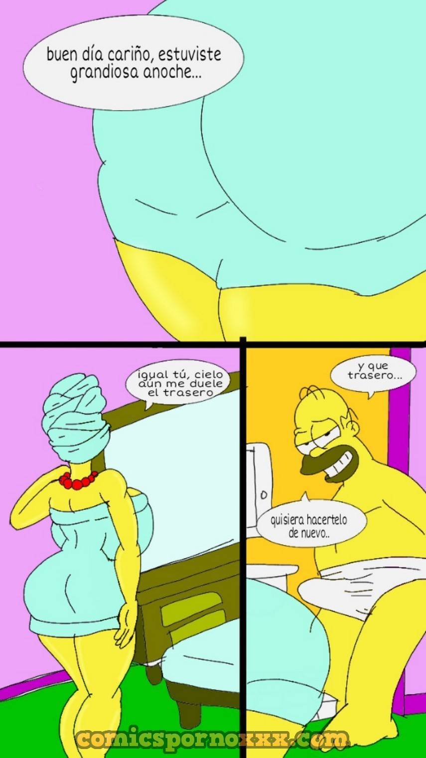 Homero y su Nueva Esposa Mindy Simmons Follando - 2 - Comics Porno - Hentai Manga - Cartoon XXX