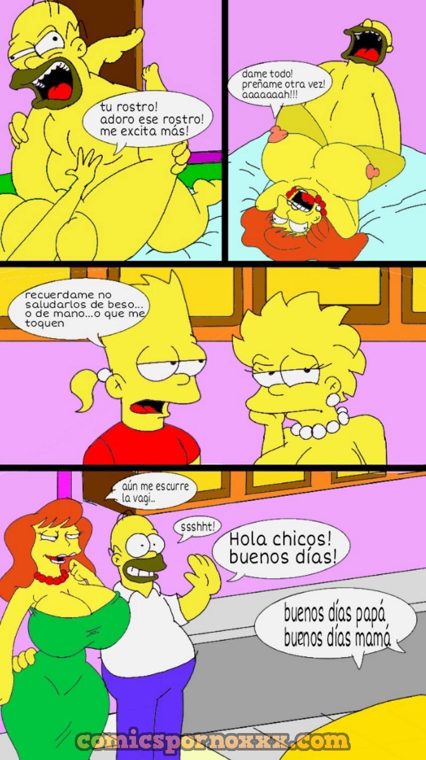 Homero y su Nueva Esposa Mindy Simmons Follando - 6 - Comics Porno - Hentai Manga - Cartoon XXX