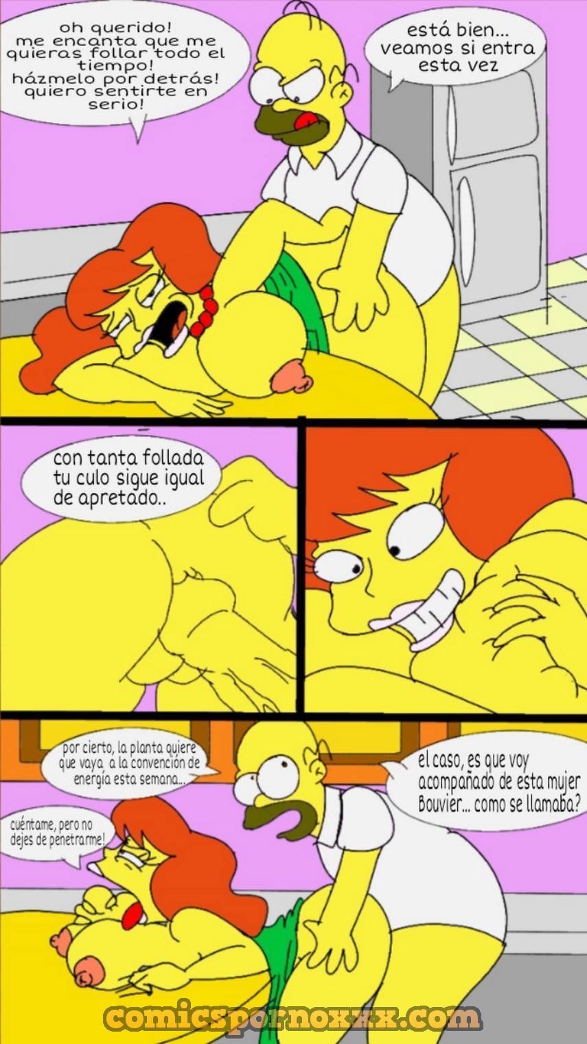 Homero y su Nueva Esposa Mindy Simmons Follando - 8 - Comics Porno - Hentai Manga - Cartoon XXX
