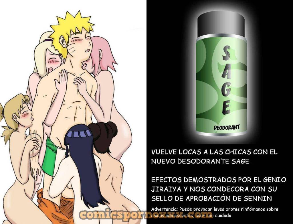 Naruto Uzumaki y el Desodorante - 1 - Comics Porno - Hentai Manga - Cartoon XXX
