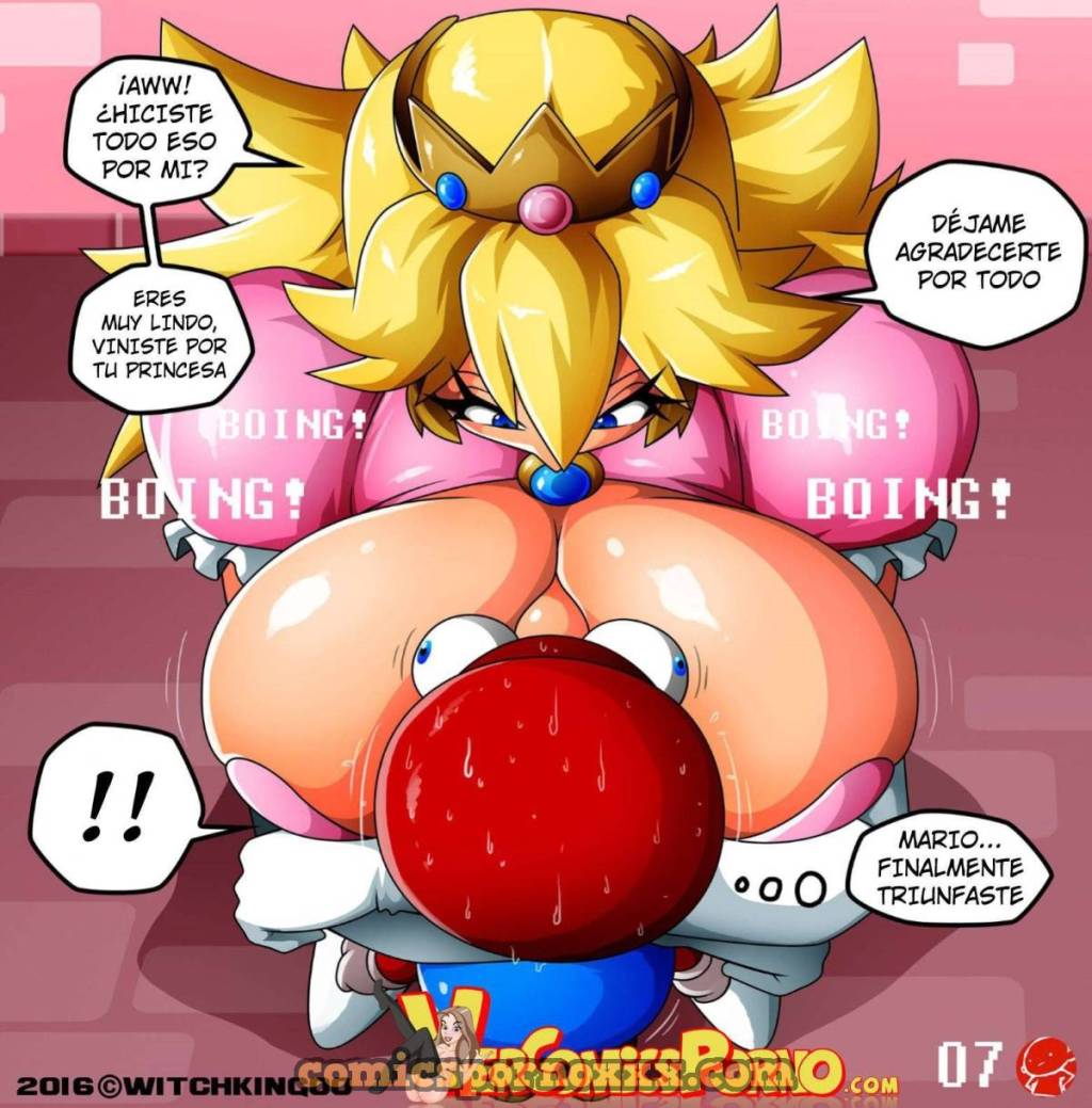 Princess Peach en: ¡Gracias Mario! - 8 - Comics Porno - Hentai Manga - Cartoon XXX
