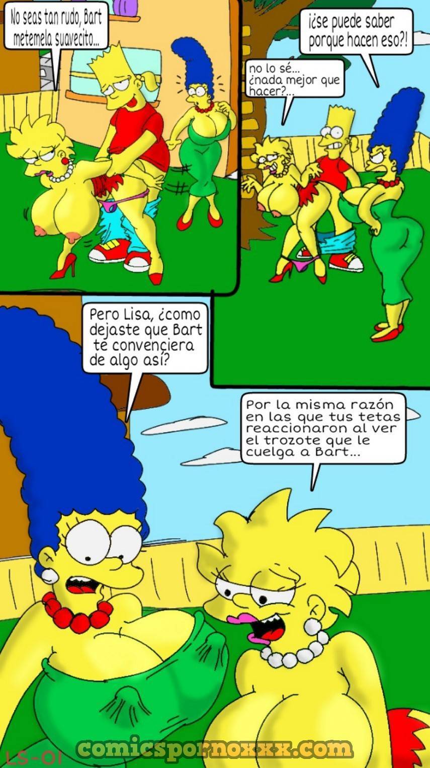 Marge y Lisa Simpson Versión Tetonas Folladas por Bart - 2 - Comics Porno - Hentai Manga - Cartoon XXX