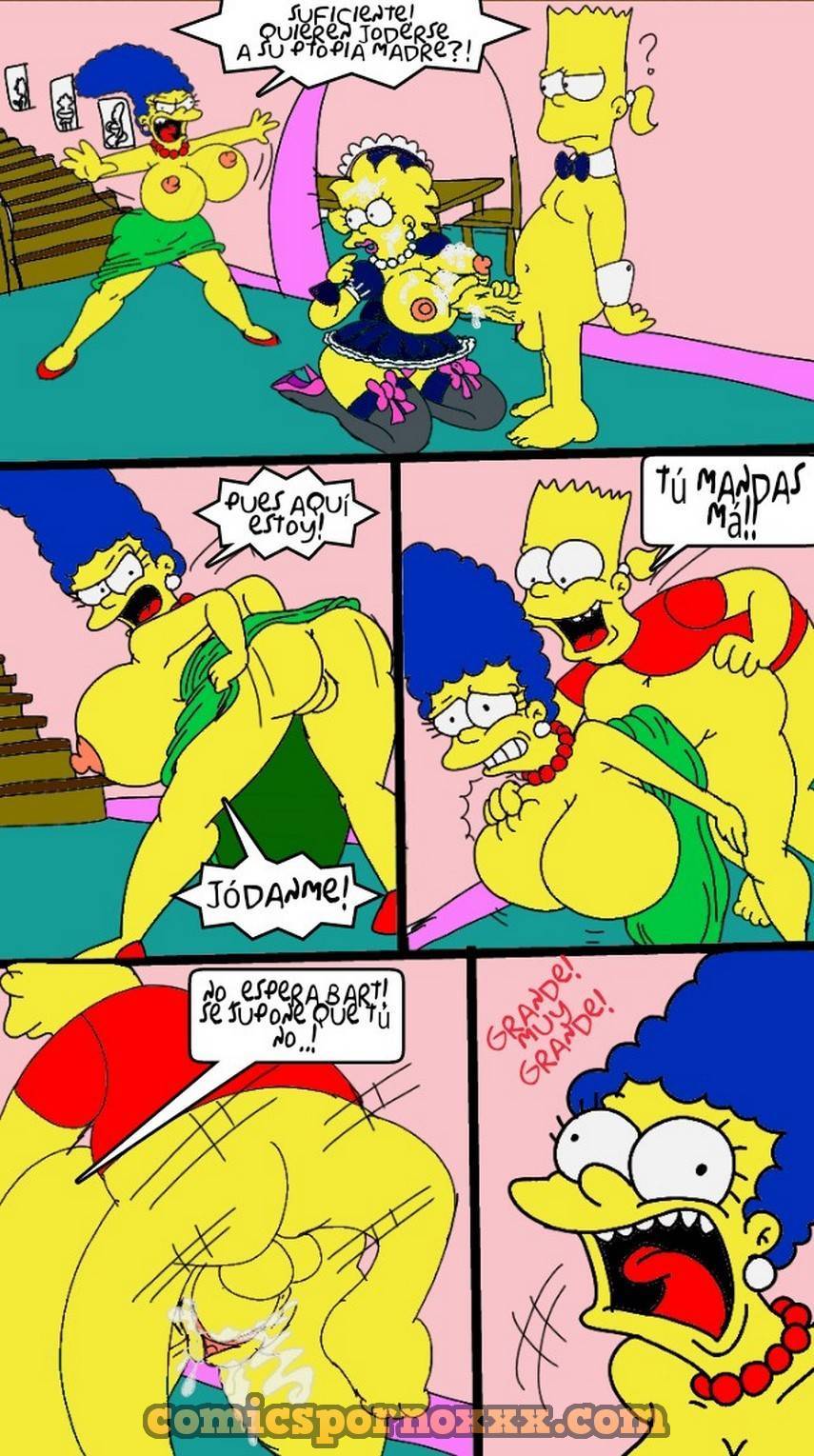 Marge y Lisa Simpson Versión Tetonas Folladas por Bart - 6 - Comics Porno - Hentai Manga - Cartoon XXX