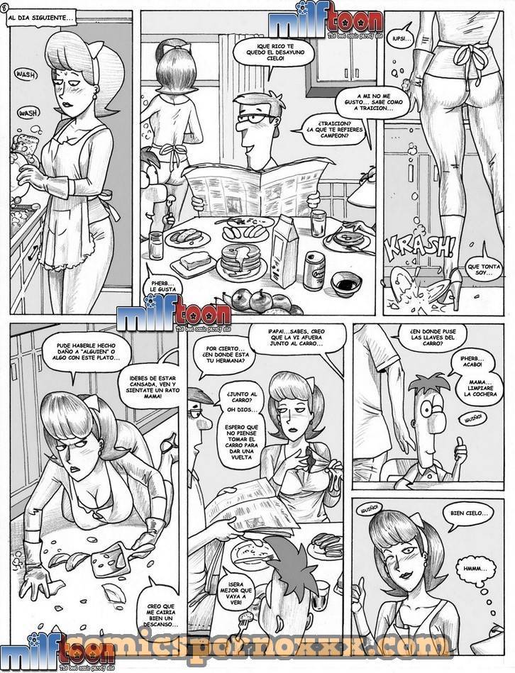 Phineas y Ferb (Milftoon) - 8 - Comics Porno - Hentai Manga - Cartoon XXX