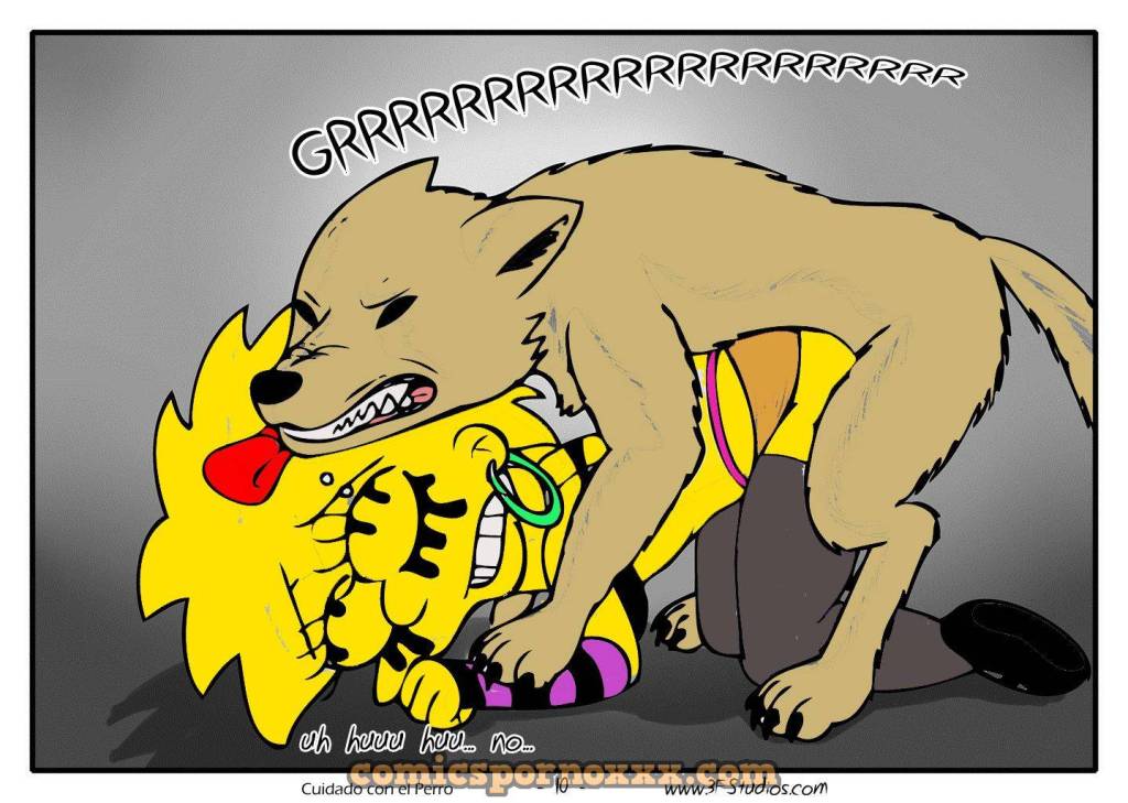 Zoofilia de Los Simpson (Lisa Violada por Perro) - 10 - Comics Porno - Hentai Manga - Cartoon XXX
