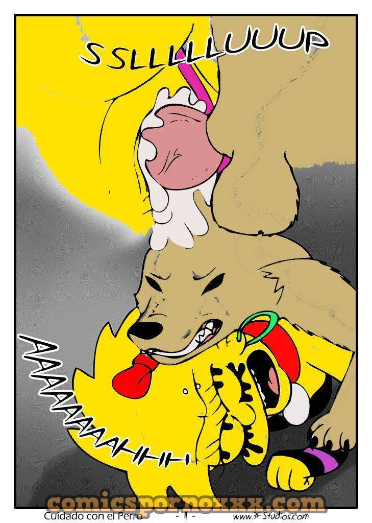 Zoofilia de Los Simpson (Lisa Violada por Perro) - 11 - Comics Porno - Hentai Manga - Cartoon XXX