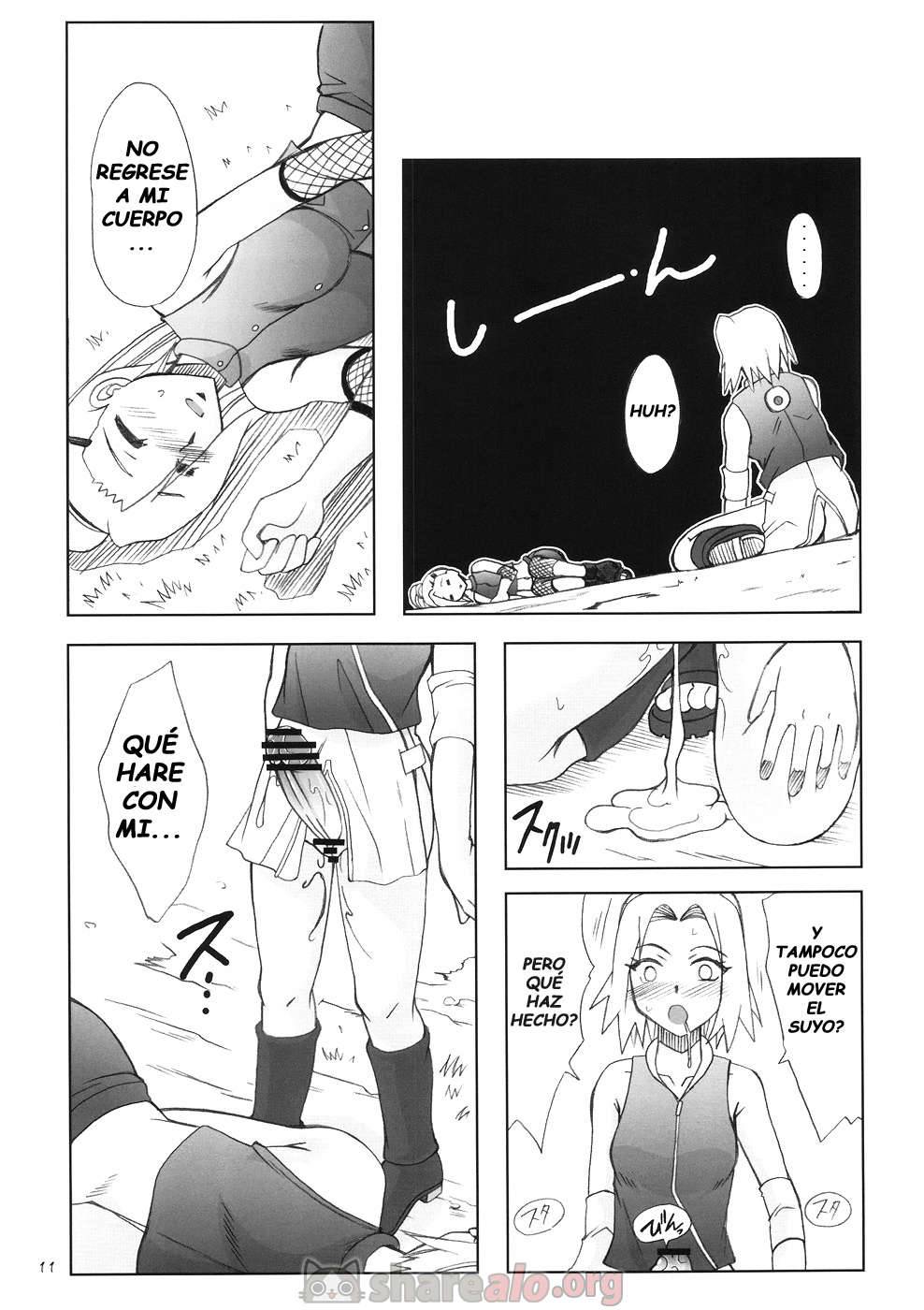 Futanari Kokoro Tenshin (Sakura se Folla a Ino Yamanaka) - 11 - Comics Porno - Hentai Manga - Cartoon XXX
