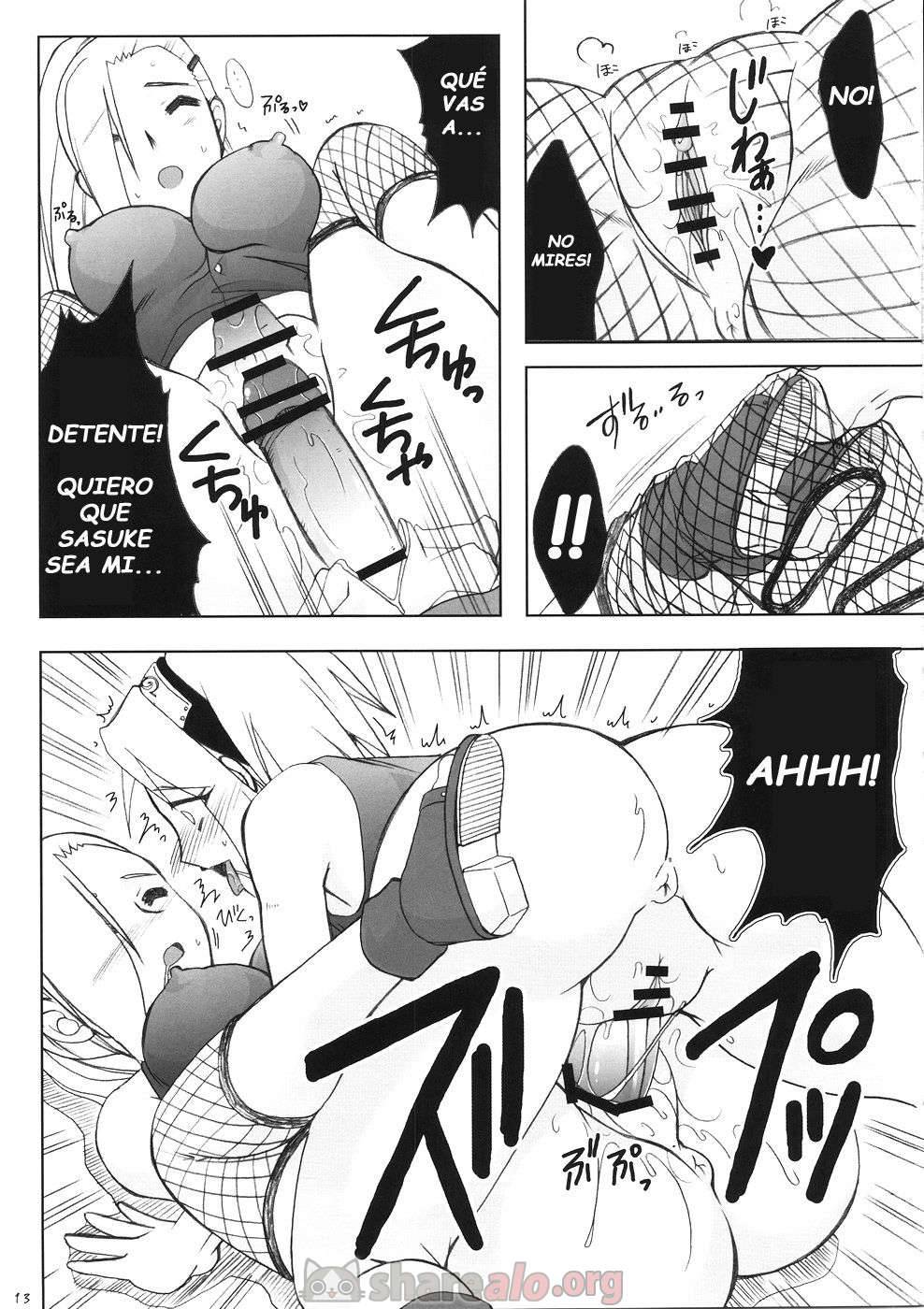 Futanari Kokoro Tenshin (Sakura se Folla a Ino Yamanaka) - 13 - Comics Porno - Hentai Manga - Cartoon XXX