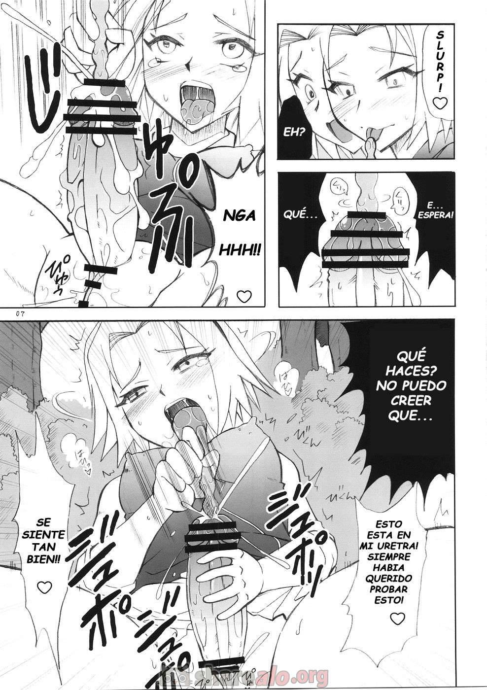Futanari Kokoro Tenshin (Sakura se Folla a Ino Yamanaka) - 7 - Comics Porno - Hentai Manga - Cartoon XXX