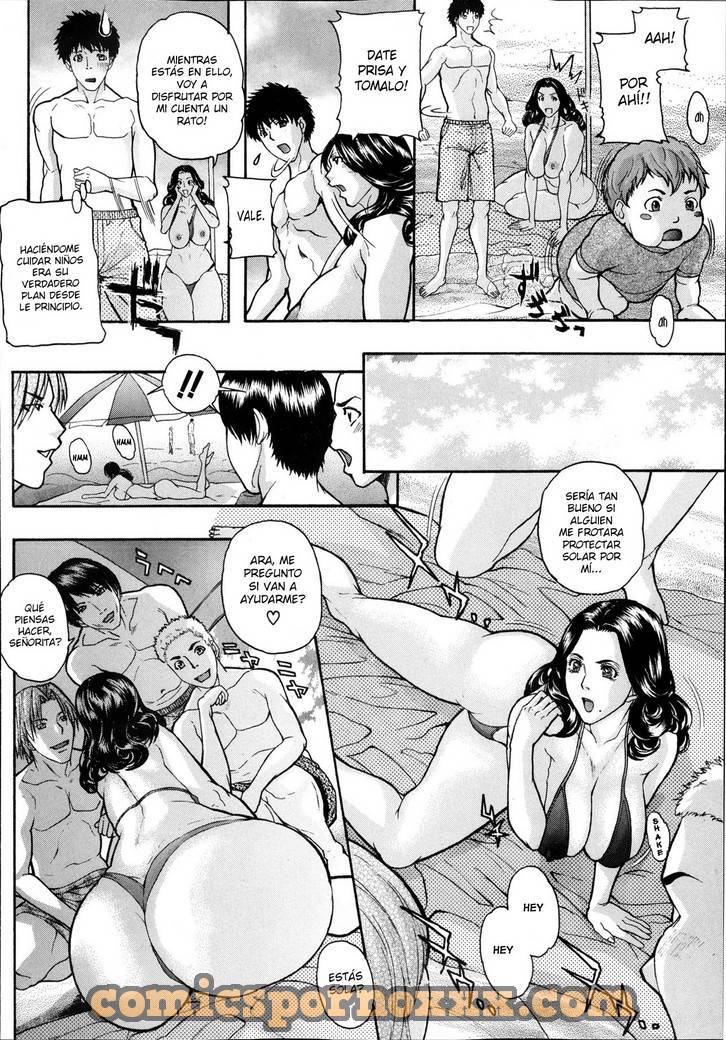Madre Amamantando a su Hijo en la Playa - 6 - Comics Porno - Hentai Manga - Cartoon XXX