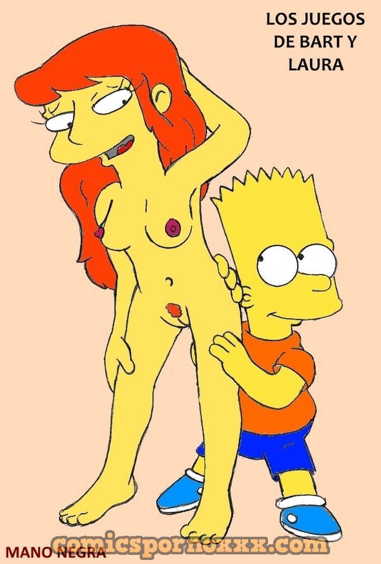 Bart Simpson se Folla a Laura Powers - 1 - Comics Porno - Hentai Manga - Cartoon XXX