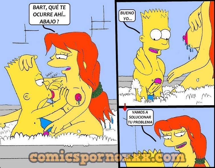 Bart Simpson se Folla a Laura Powers - 4 - Comics Porno - Hentai Manga - Cartoon XXX