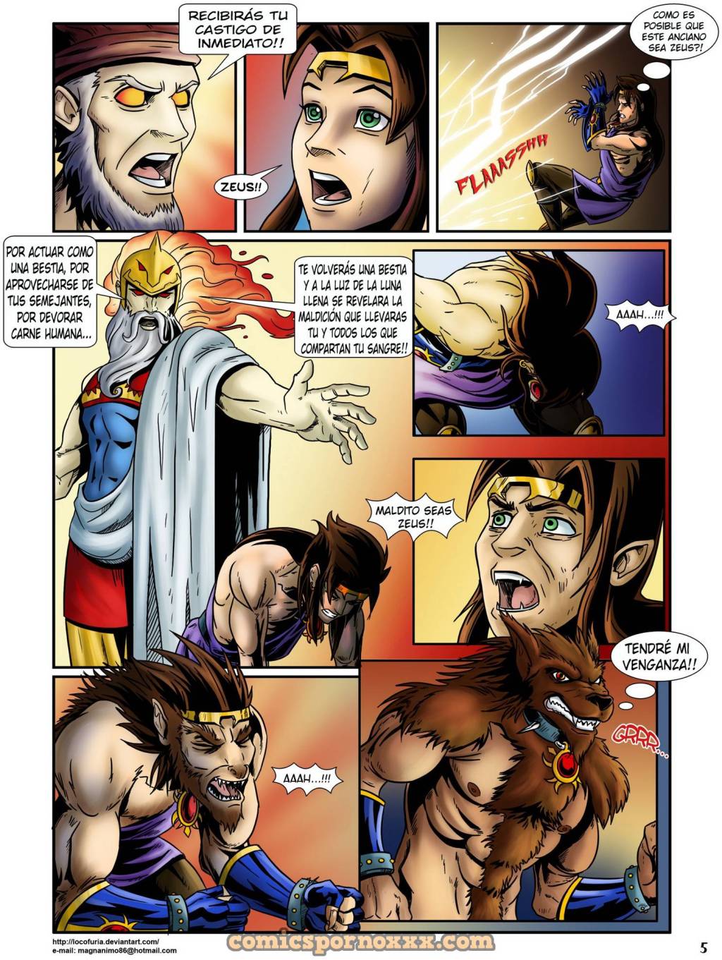 El Dios Lobo #1 (Lycaon) - 6 - Comics Porno - Hentai Manga - Cartoon XXX