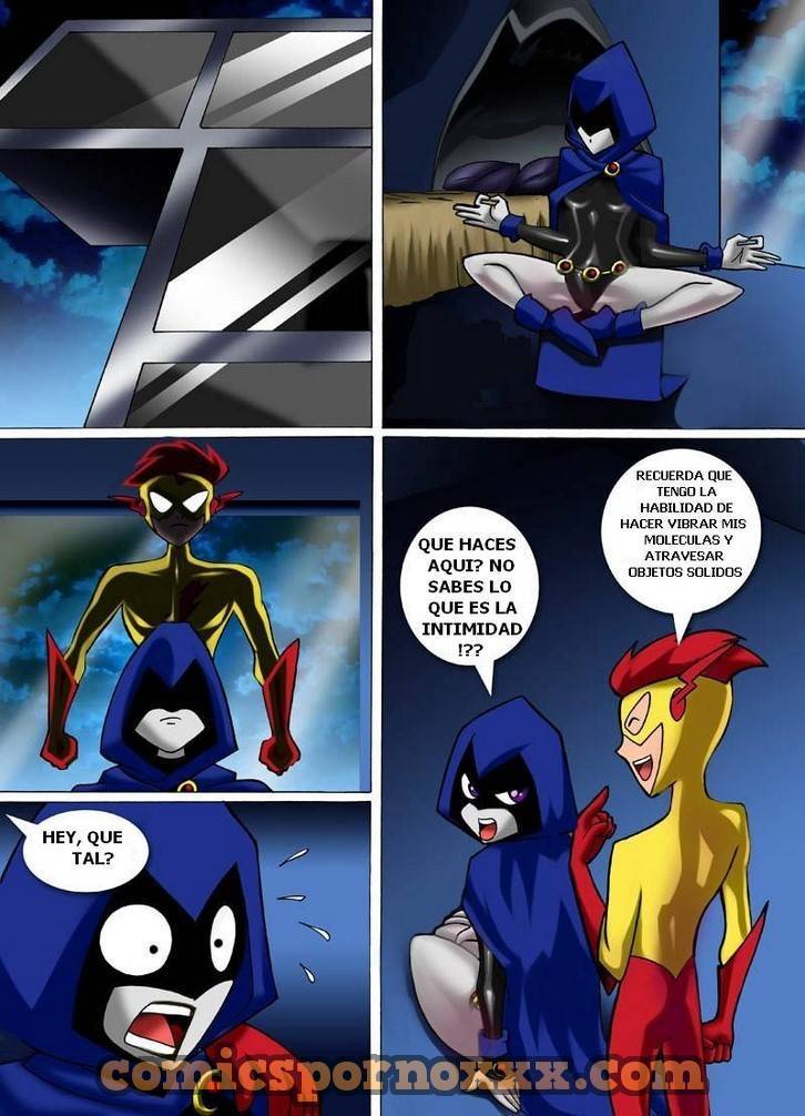 Flash Versus Raven - 1 - Comics Porno - Hentai Manga - Cartoon XXX
