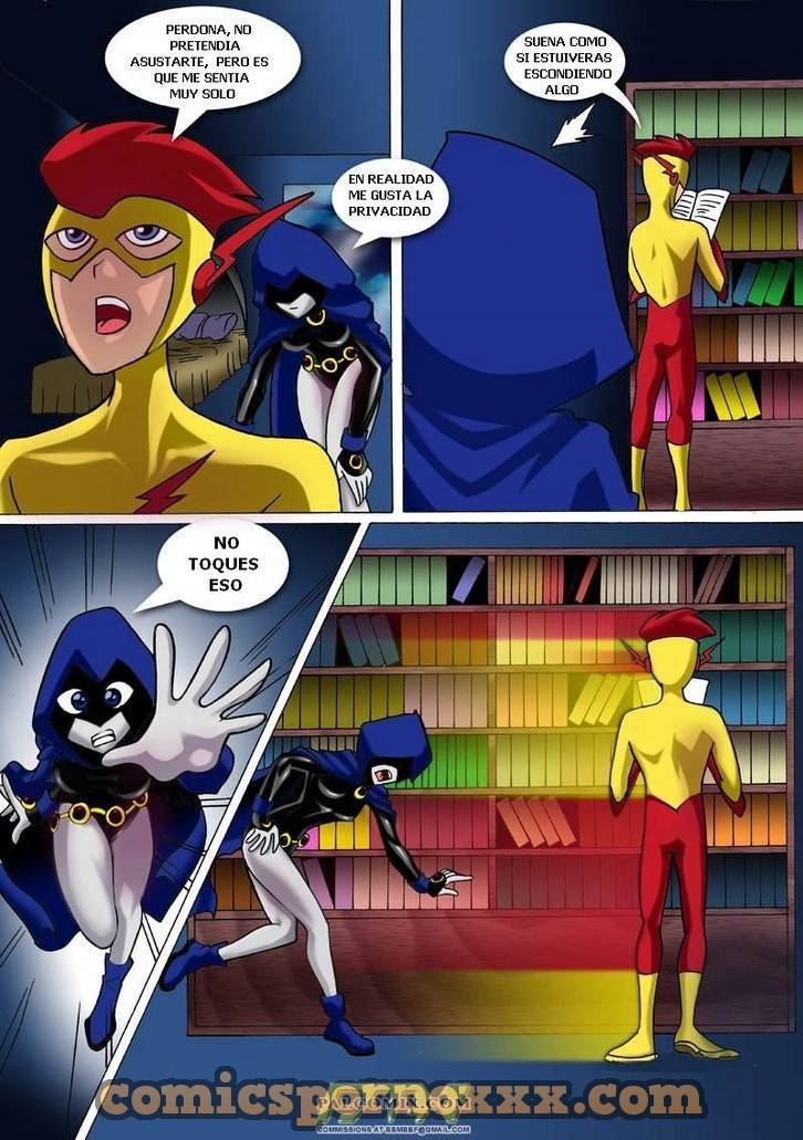 Flash Versus Raven - 2 - Comics Porno - Hentai Manga - Cartoon XXX