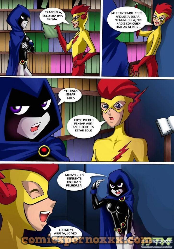 Flash Versus Raven - 3 - Comics Porno - Hentai Manga - Cartoon XXX