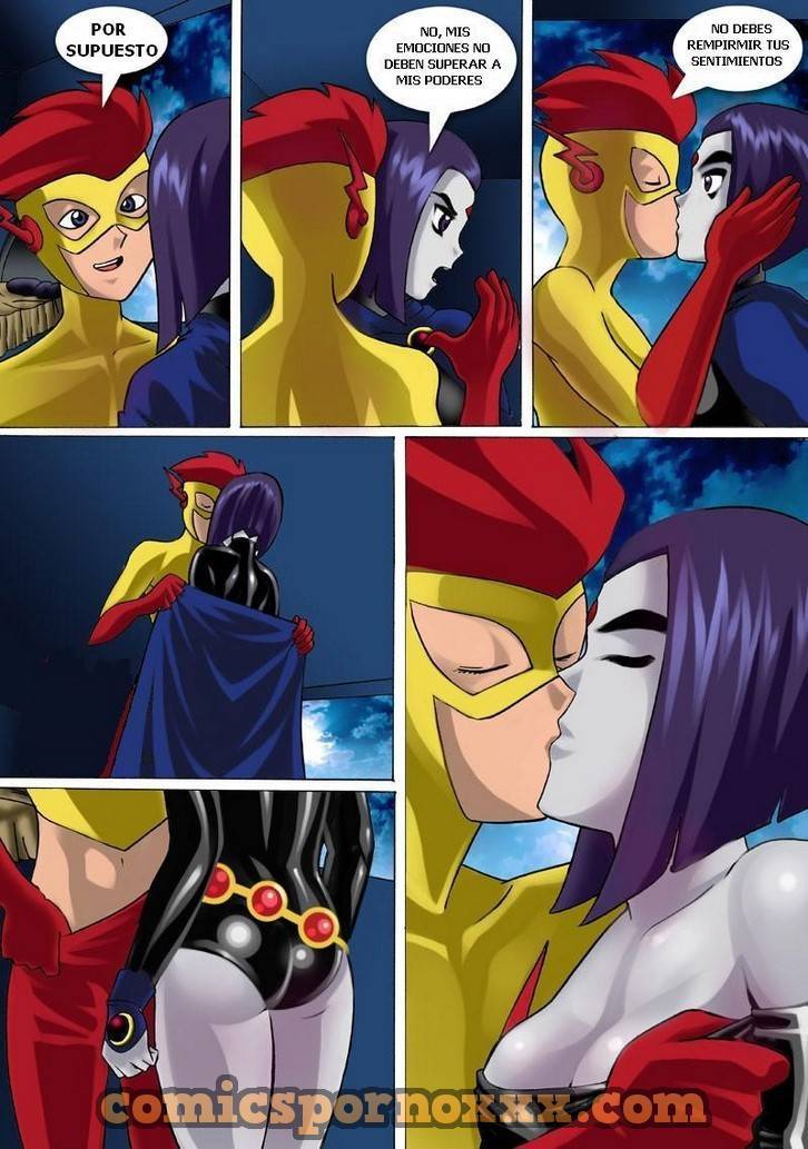 Flash Versus Raven - 5 - Comics Porno - Hentai Manga - Cartoon XXX