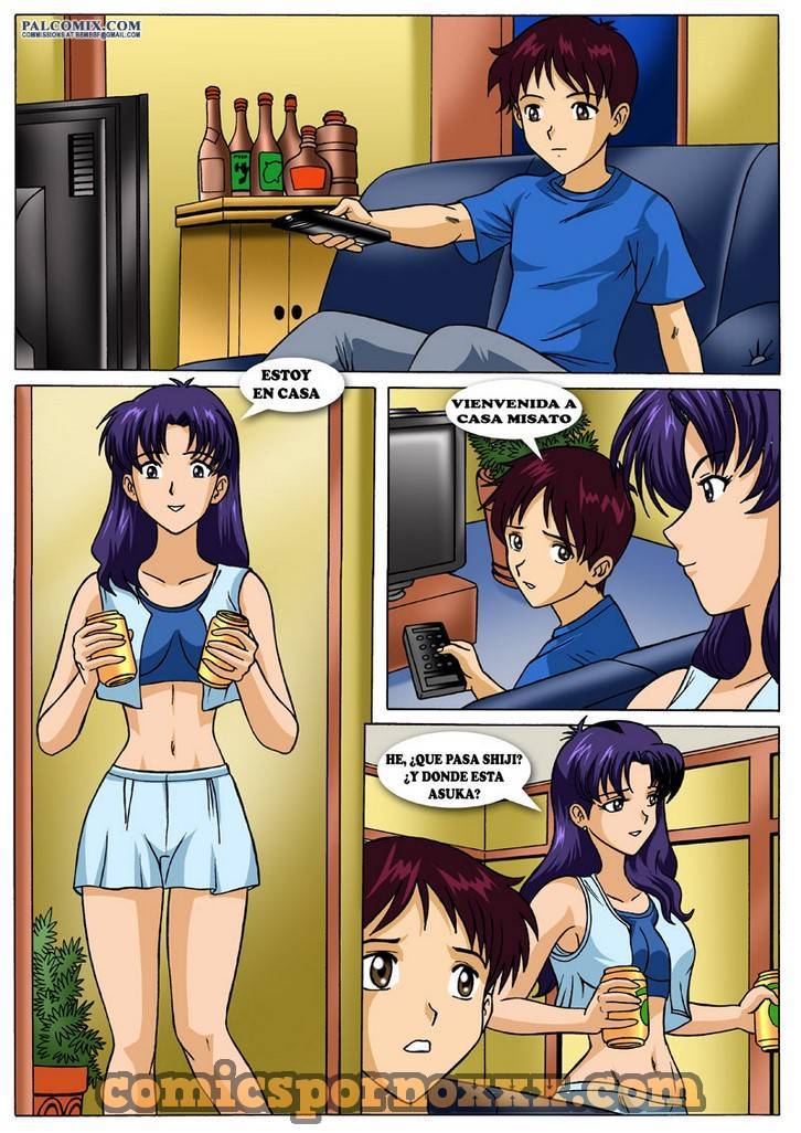 La Nueva Novia de Misato (Misato's New Girlfriend) - 2 - Comics Porno - Hentai Manga - Cartoon XXX