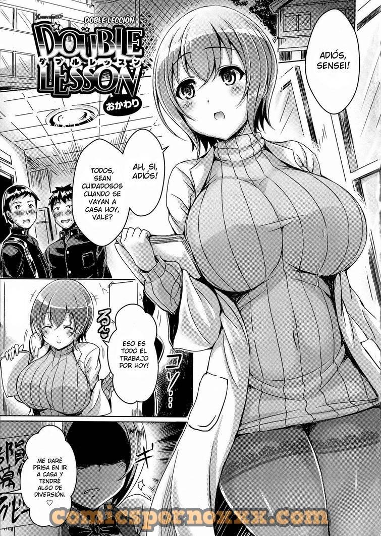 Una Doble Lección SenSei - 1 - Comics Porno - Hentai Manga - Cartoon XXX