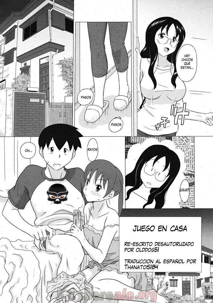 Hermanitos Solos en Casa Descubiertos por su Madre - 1 - Comics Porno - Hentai Manga - Cartoon XXX