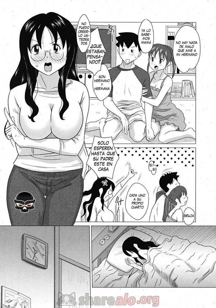Hermanitos Solos en Casa Descubiertos por su Madre - 2 - Comics Porno - Hentai Manga - Cartoon XXX