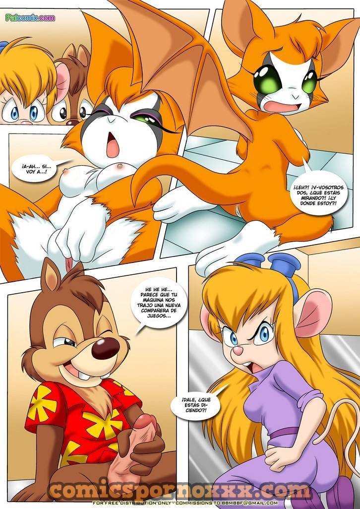 Entre Máquinas y Ratones #5 (Rescue Rodent) - 8 - Comics Porno - Hentai Manga - Cartoon XXX