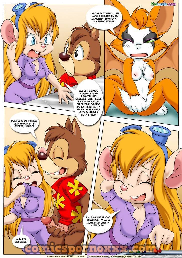 Entre Máquinas y Ratones #5 (Rescue Rodent) - 9 - Comics Porno - Hentai Manga - Cartoon XXX