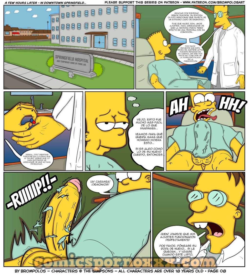 The Simpsons are The Sexenteins - 11 - Comics Porno - Hentai Manga - Cartoon XXX