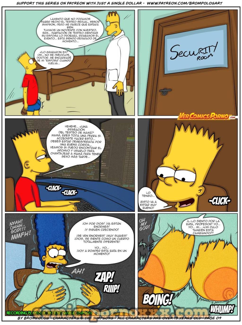 The Simpsons are The Sexenteins - 12 - Comics Porno - Hentai Manga - Cartoon XXX