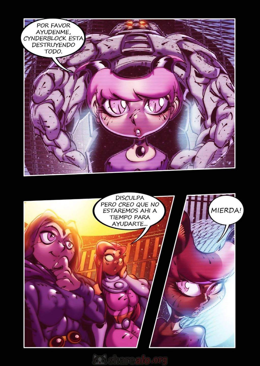 Teen Titans Version Futanari - 3 - Comics Porno - Hentai Manga - Cartoon XXX
