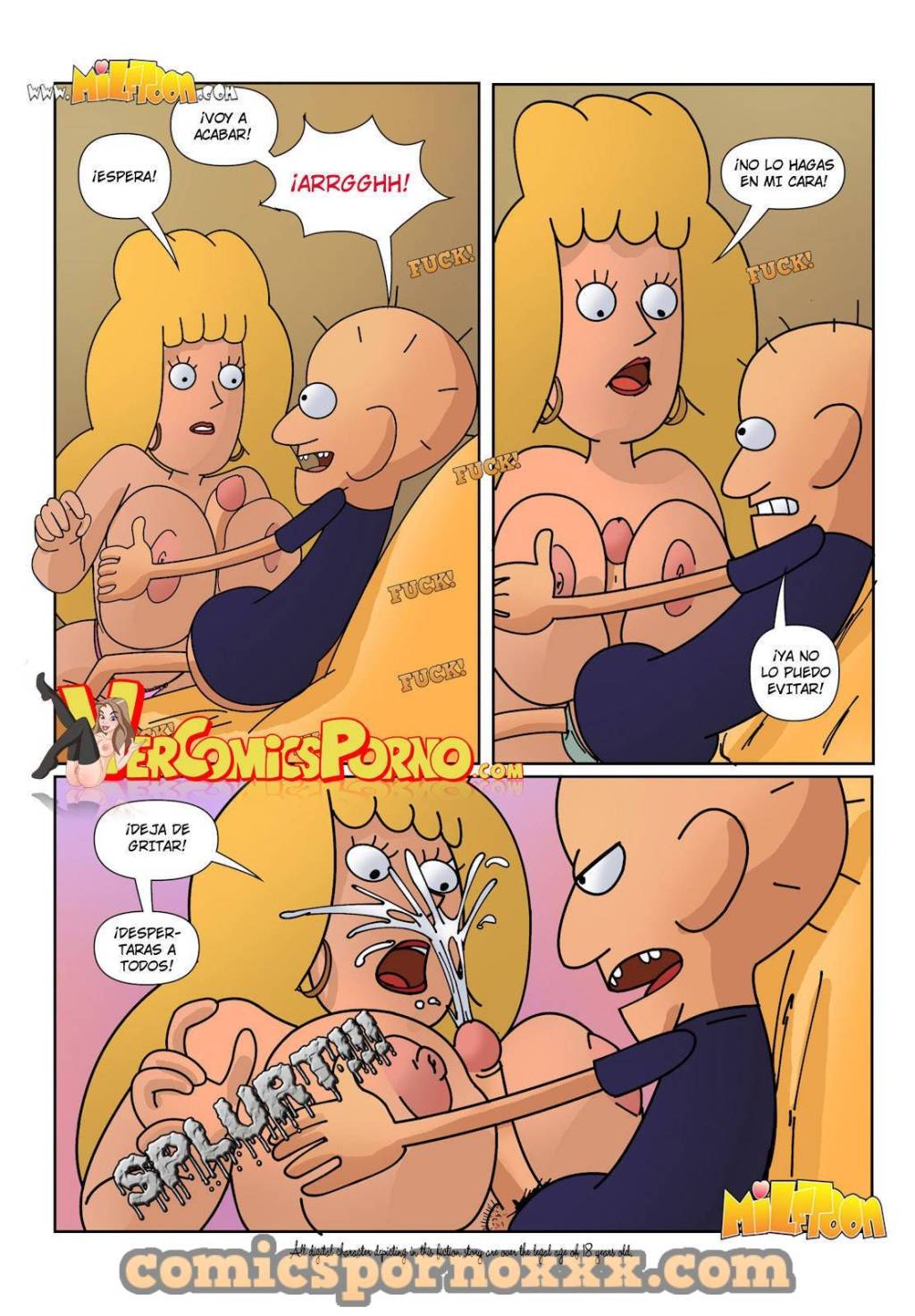 Milftoon Sumo (Clarence Amantando con su Leche a Sumo) - 10 - Comics Porno - Hentai Manga - Cartoon XXX