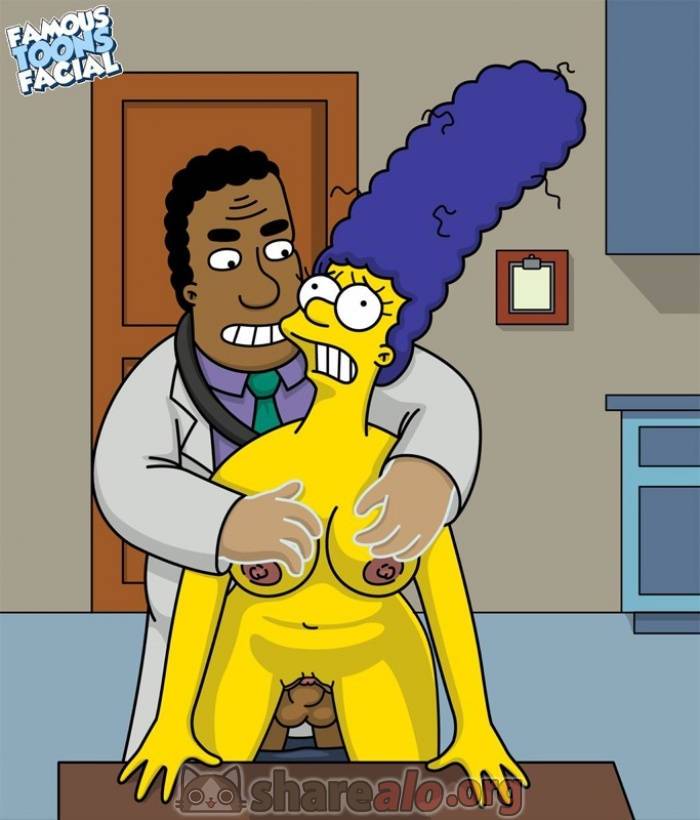Dr. Hibbert Tiene Sexo con Marge Simpson en el Consultorio - 10 - Comics Porno - Hentai Manga - Cartoon XXX