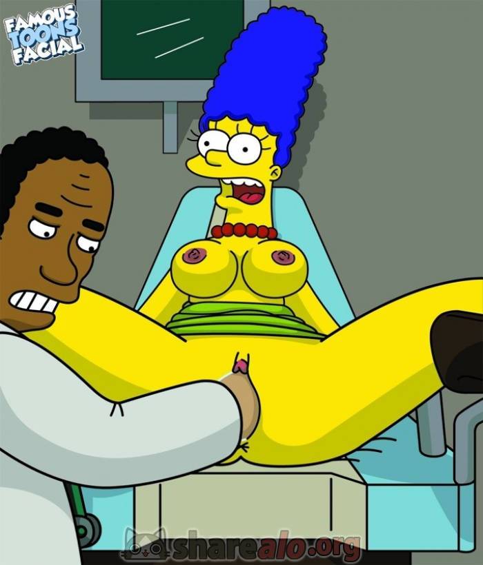 Dr. Hibbert Tiene Sexo con Marge Simpson en el Consultorio - 2 - Comics Porno - Hentai Manga - Cartoon XXX