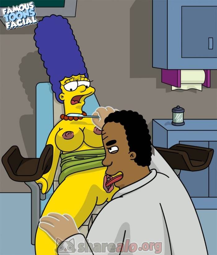 Dr. Hibbert Tiene Sexo con Marge Simpson en el Consultorio - 3 - Comics Porno - Hentai Manga - Cartoon XXX