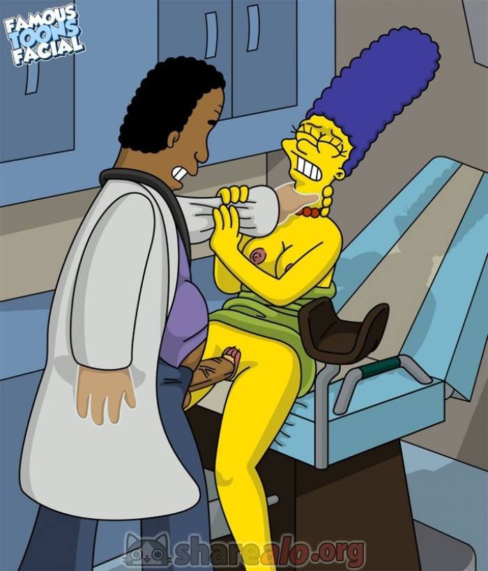 Dr. Hibbert Tiene Sexo con Marge Simpson en el Consultorio - 4 - Comics Porno - Hentai Manga - Cartoon XXX