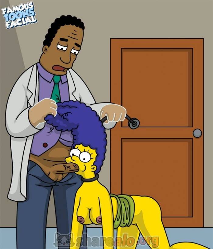 Dr. Hibbert Tiene Sexo con Marge Simpson en el Consultorio - 7 - Comics Porno - Hentai Manga - Cartoon XXX