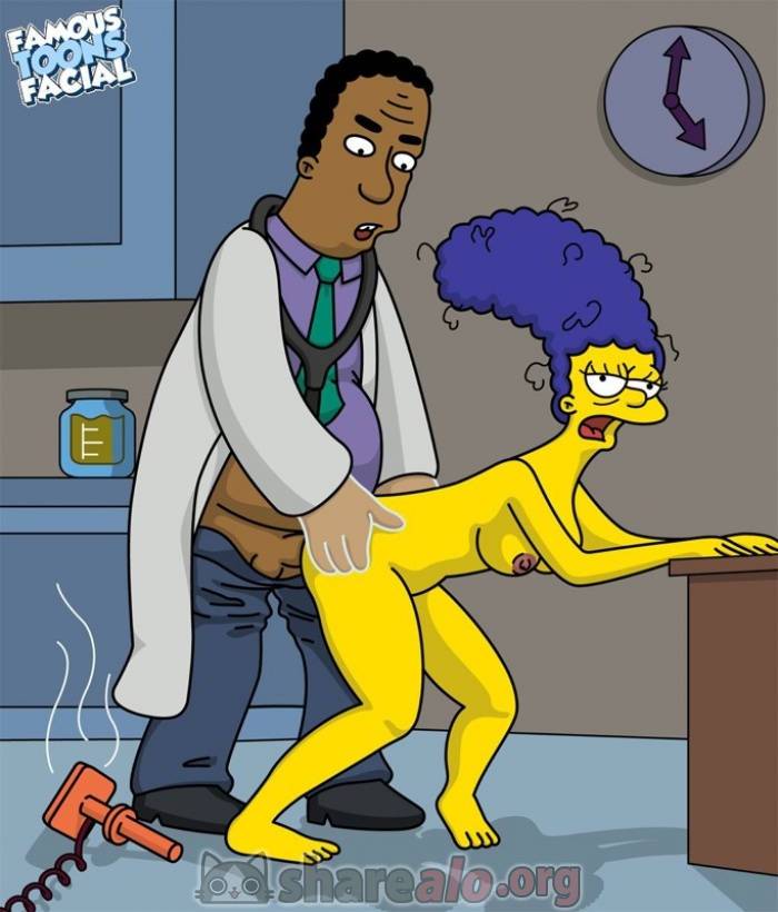 Dr. Hibbert Tiene Sexo con Marge Simpson en el Consultorio - 9 - Comics Porno - Hentai Manga - Cartoon XXX