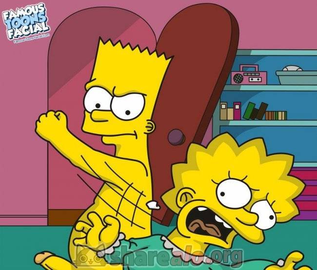 Bart Violando a su Hermana Lisa Simpson en su Cuarto - 4 - Comics Porno - Hentai Manga - Cartoon XXX
