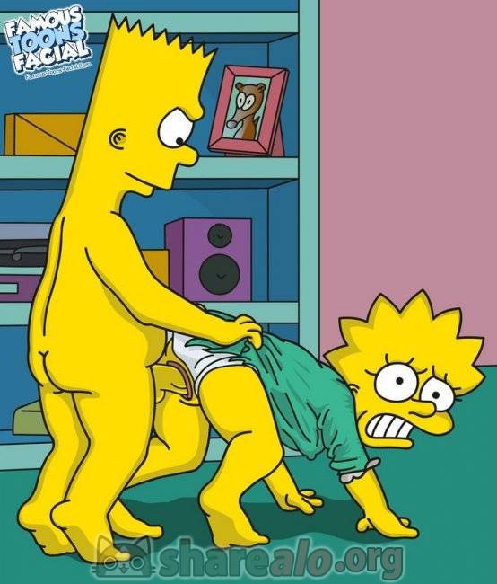 Bart Violando a su Hermana Lisa Simpson en su Cuarto - 8 - Comics Porno - Hentai Manga - Cartoon XXX