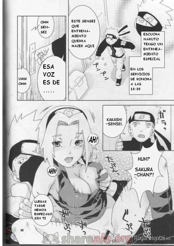 Los Entrenamientos de Kakashi Sensei - 4 - Comics Porno - Hentai Manga - Cartoon XXX