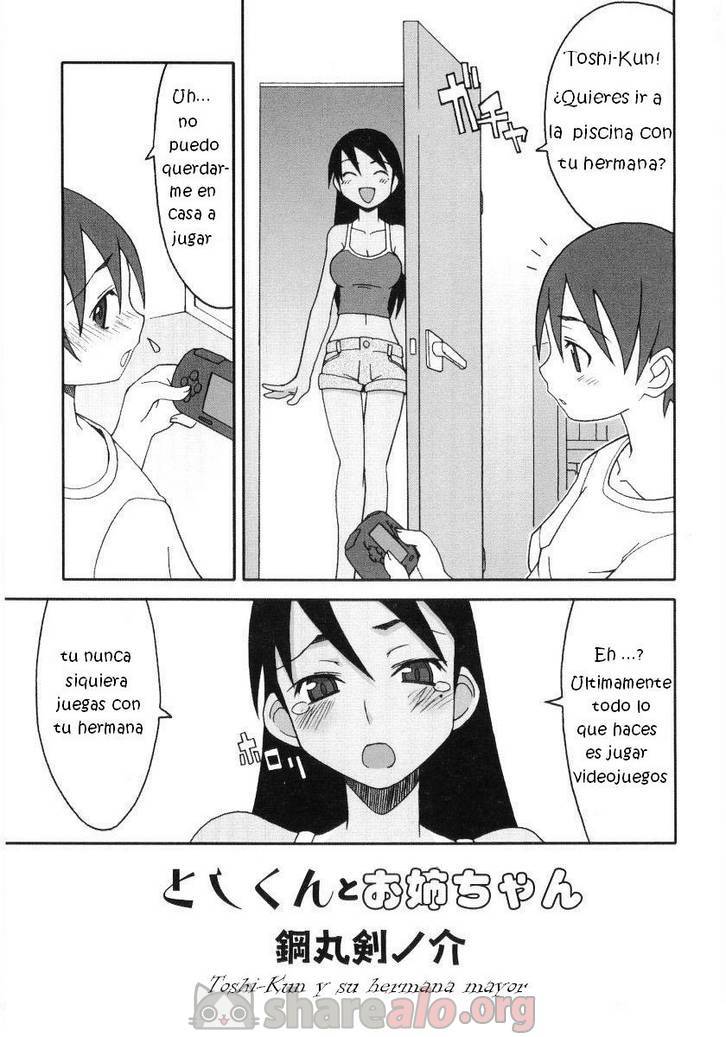 Hermana Pervertida Abusa de su Hermano Menor - 1 - Comics Porno - Hentai Manga - Cartoon XXX