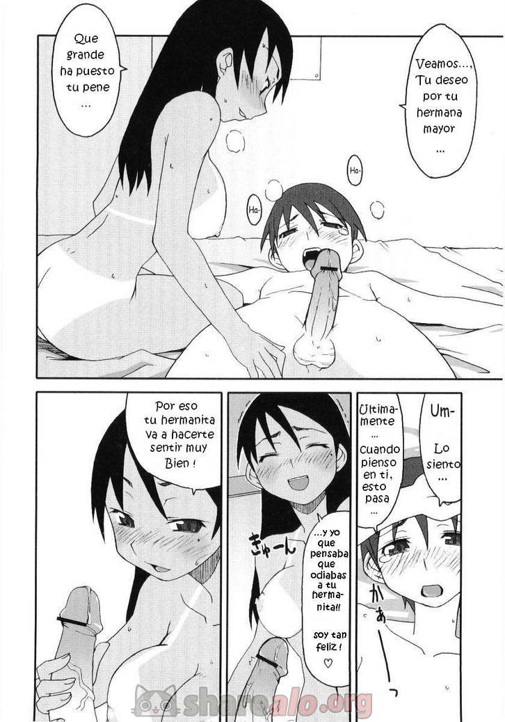 Hermana Pervertida Abusa de su Hermano Menor - 4 - Comics Porno - Hentai Manga - Cartoon XXX